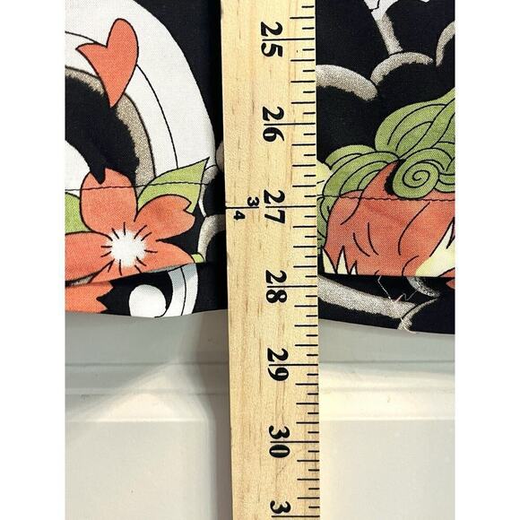 Y2K Ed Hardy M Japan Dragon Button Down Shirt Tattoo Artsy Biker EHBAO1200-16 - Picture 8 of 11